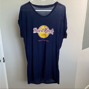 🔥 5/$25 Hard Rock Cafe Mall of America Thin Lightweight T-Shirt Women’s XXL 2XL